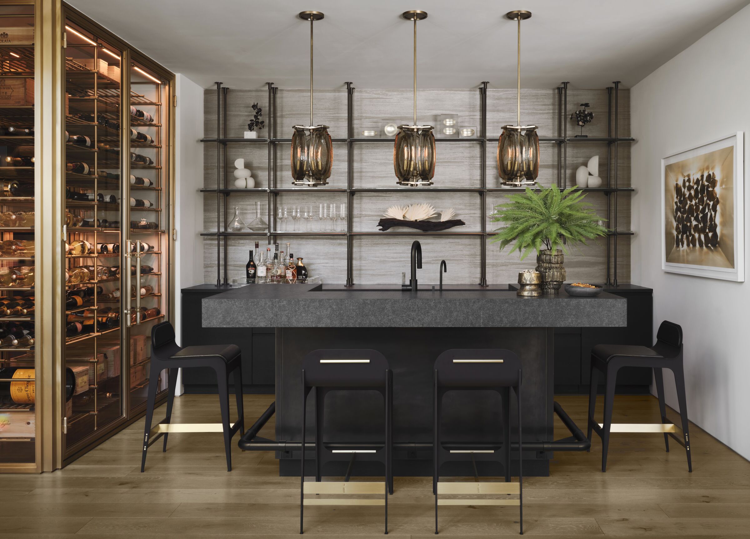 Aspen Modern sculptural interior